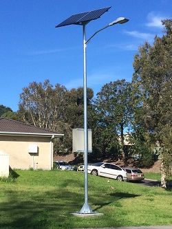 Single 60W Fixed Streetlight